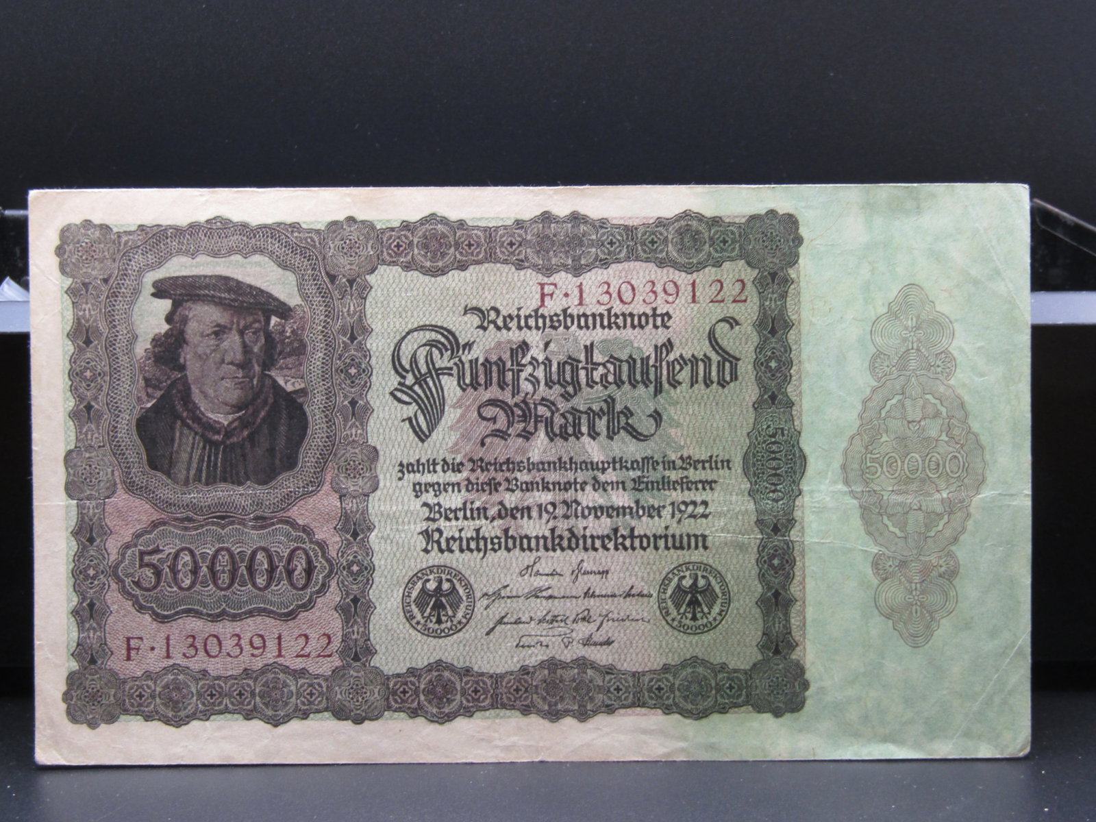 1922 Germany 500000 Reichsbanknote. Tough Post WWI Foreign Currency: 1922 Germany 500000 Reichsbanknote. Tough Post WWI Foreign Currency Condition Yes, we will ship this item, we provide in house shipping to save our customers money. S&H fees and insurance will be adde