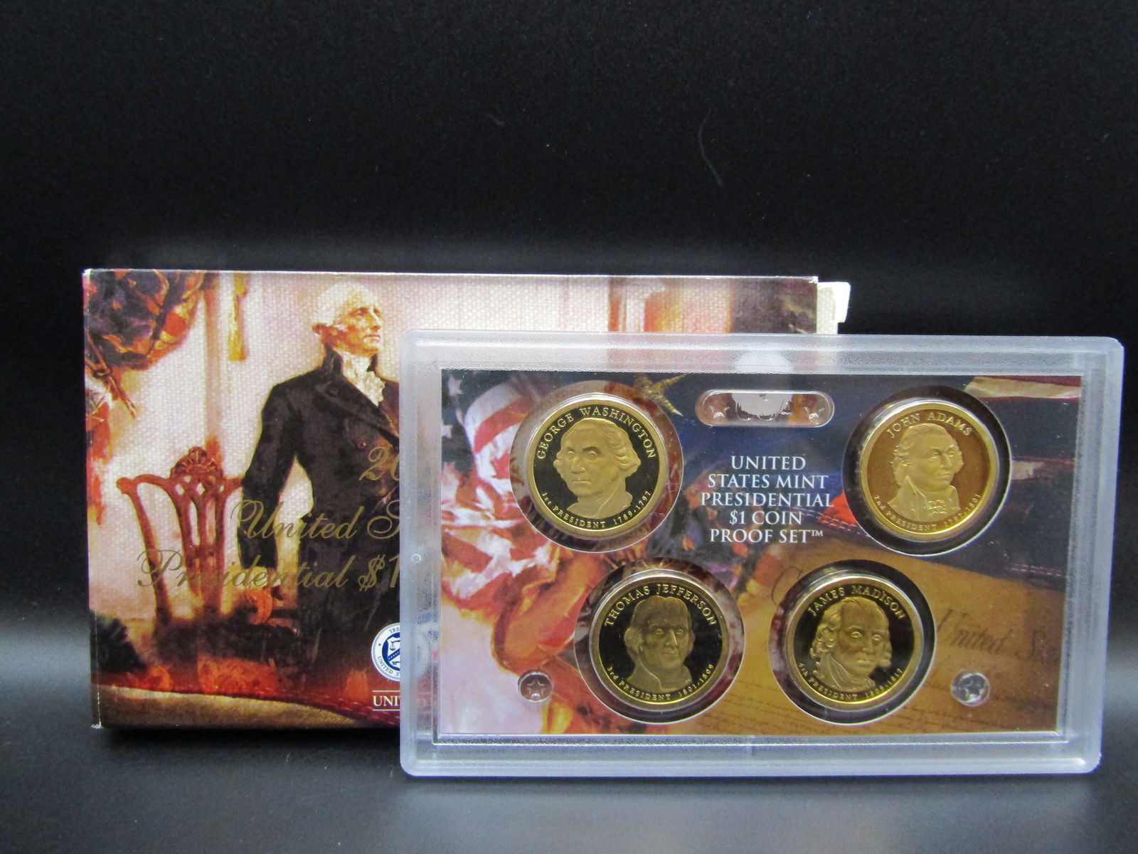 2007-S US Mint Presidential Dollar Proof Set. OGP (1 of 3)