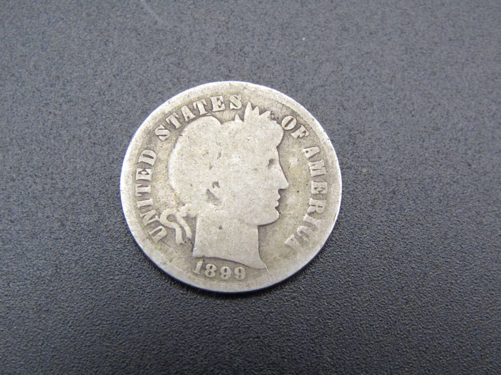 1899 Barber Dime. 90% Silver (1 of 3)