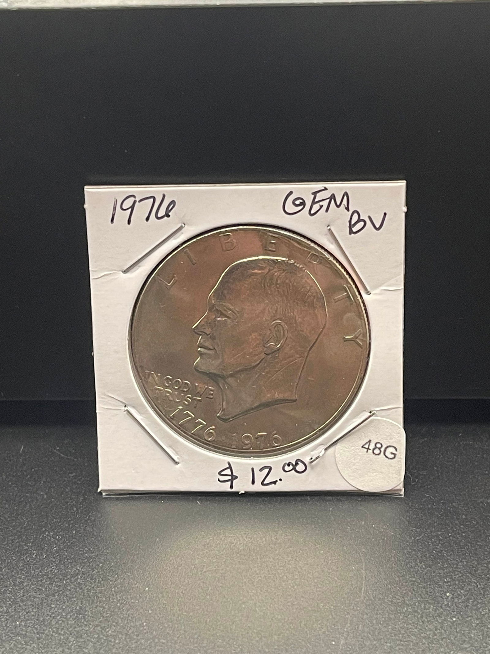 1976 Bicentennial Ike Dollar, GEM BU+ (1 of 2)