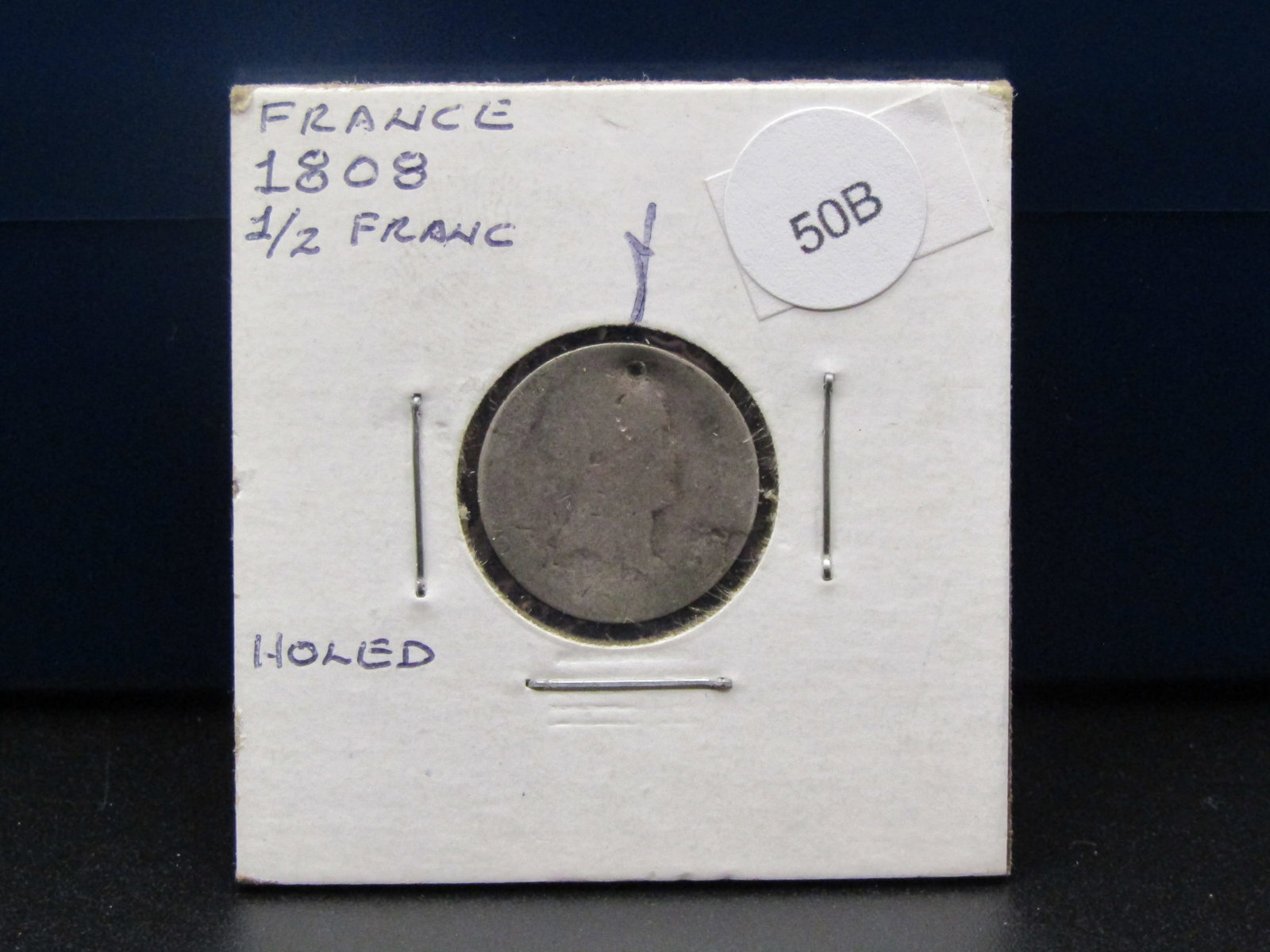 1808 Silver France Half Franc: 1808 Silver France Half Franc Condition Yes, we will ship this item, we provide in house shipping to save our customers money. S&H fees and insurance will be added to your invoice. If you would like t