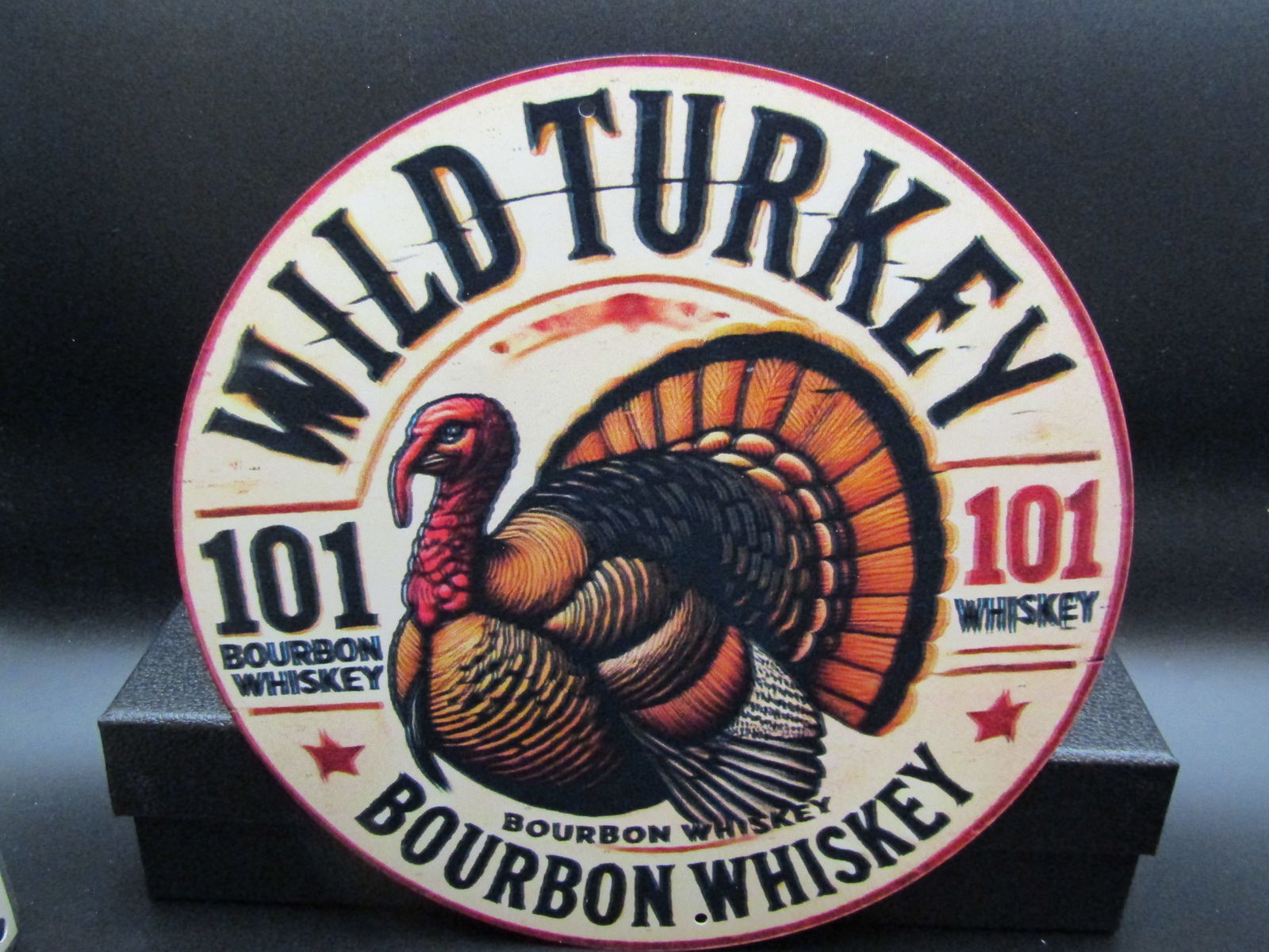 Wild Turkey Metal Sign Approx. 8" x 8" (1 of 1)