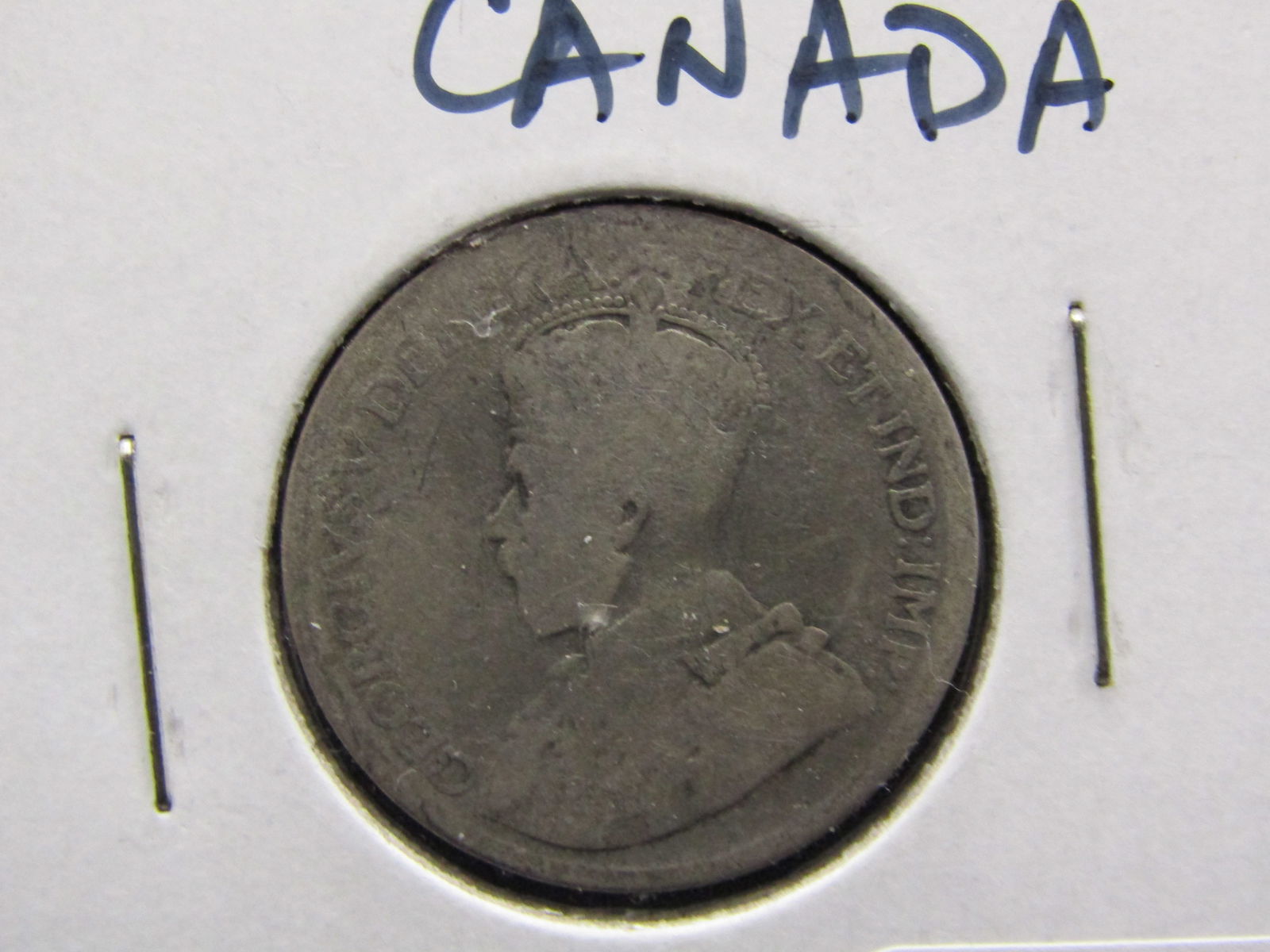 1928 Canada 80% Silver Quarter (1 of 3)
