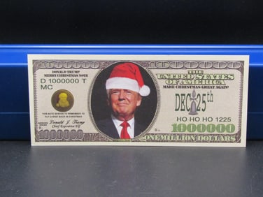 Donald Trump Christmas Novelty Note