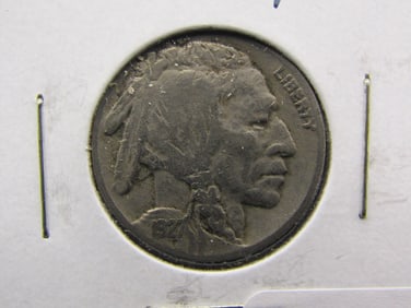 1927 Buffalo Nickel, Bold Date