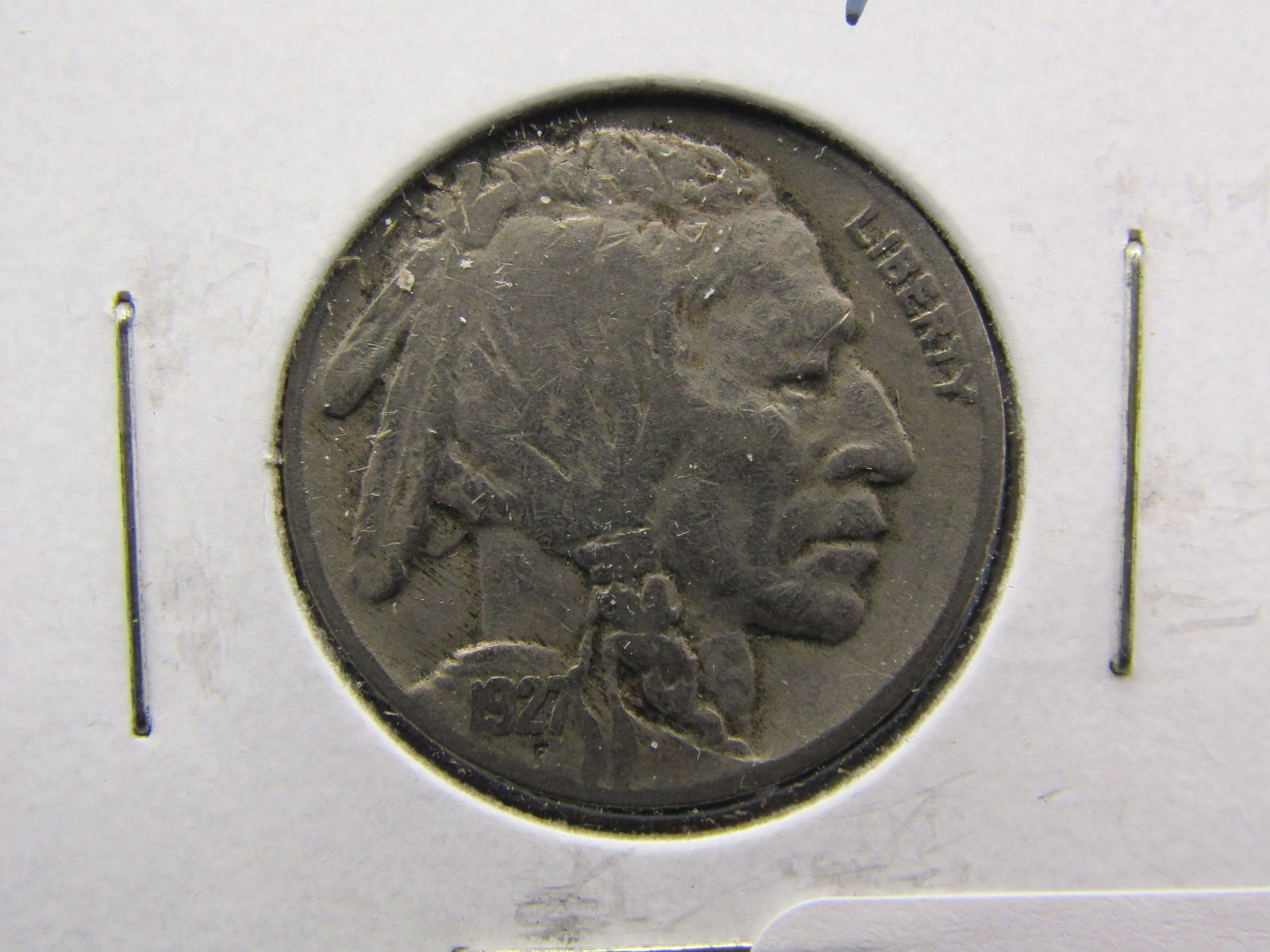 1927 Buffalo Nickel, Bold Date (1 of 2)