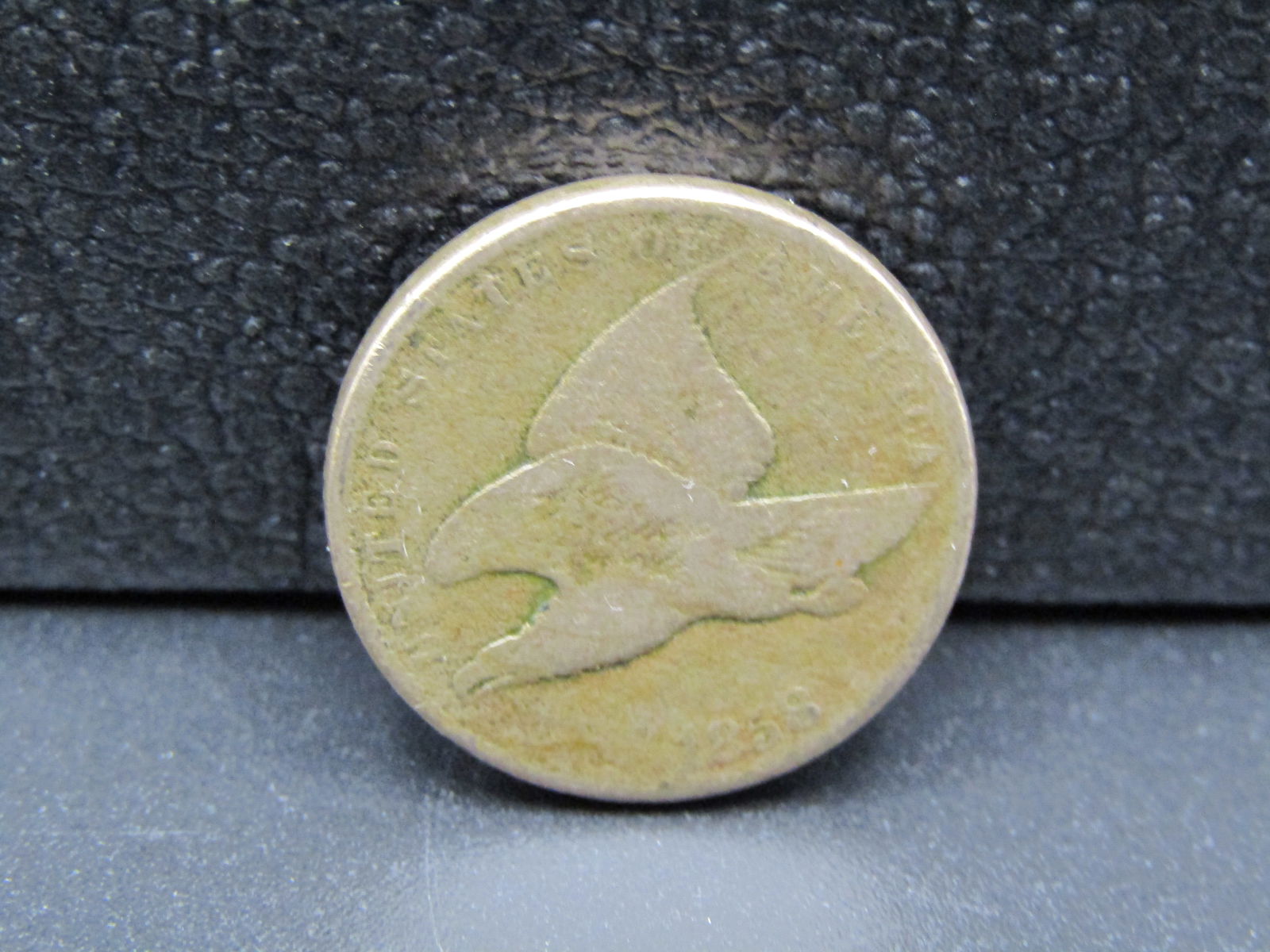 1858 Flying Eagle Cent, Nice Type (1 of 2)