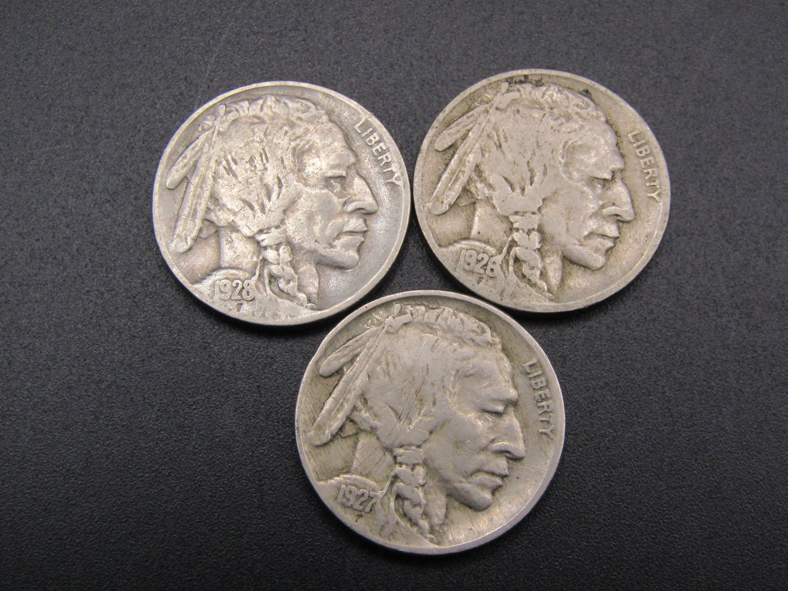 1926, 1927, 1928 Buffalo Nickels (1 of 2)