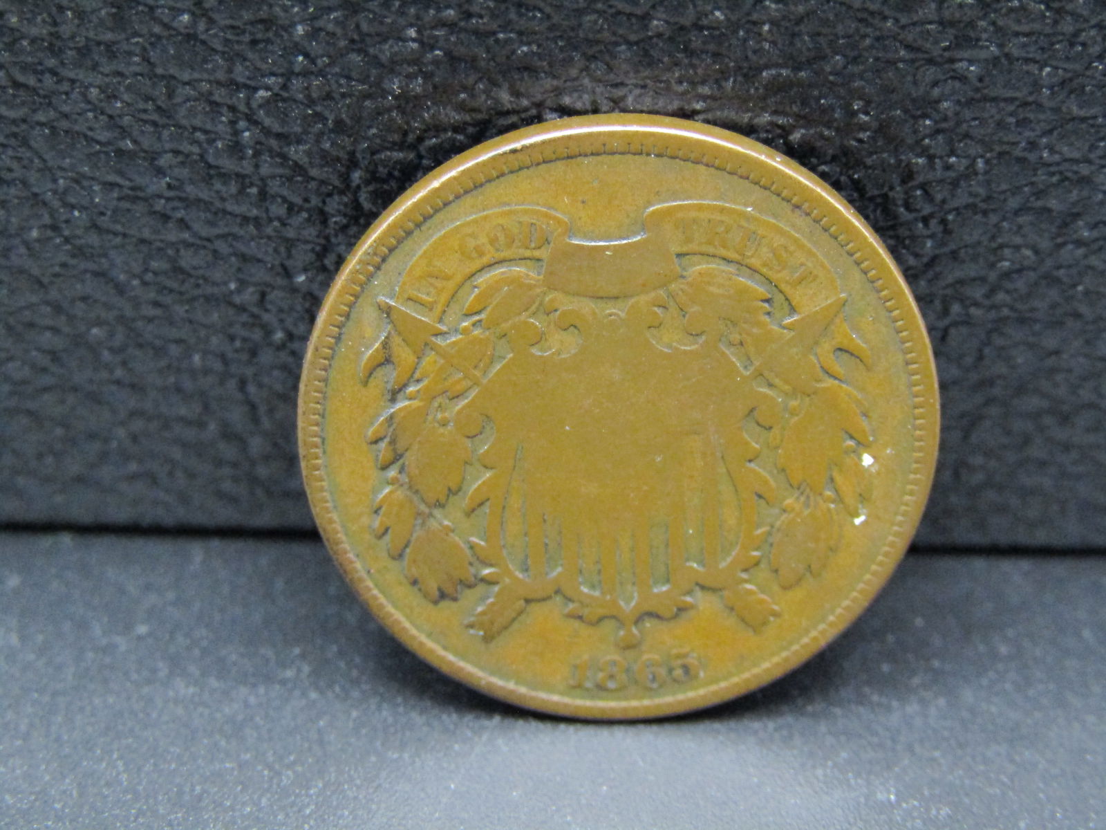 1965 US 2 Cent Copper Nickel Piece, Nice Type (1 of 2)