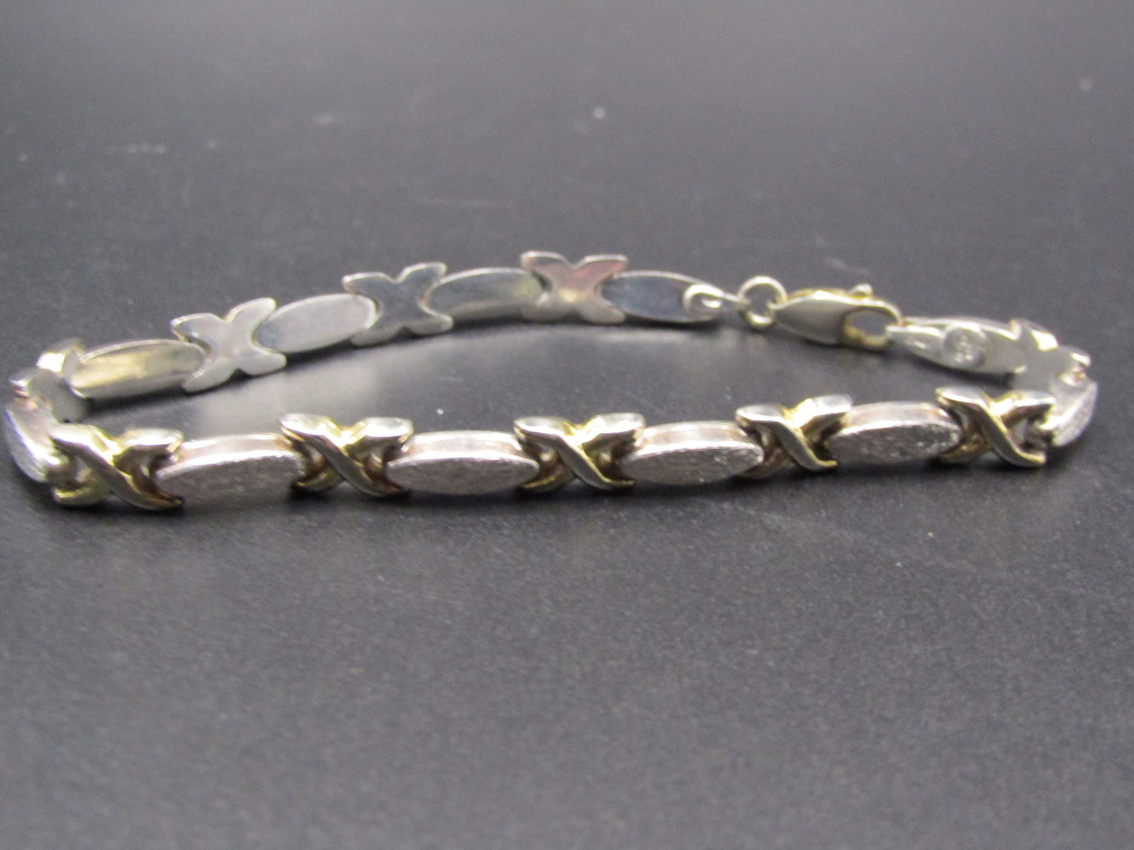 Vintage Sterling Silver Bracelet, Marked Italy (1 of 3)