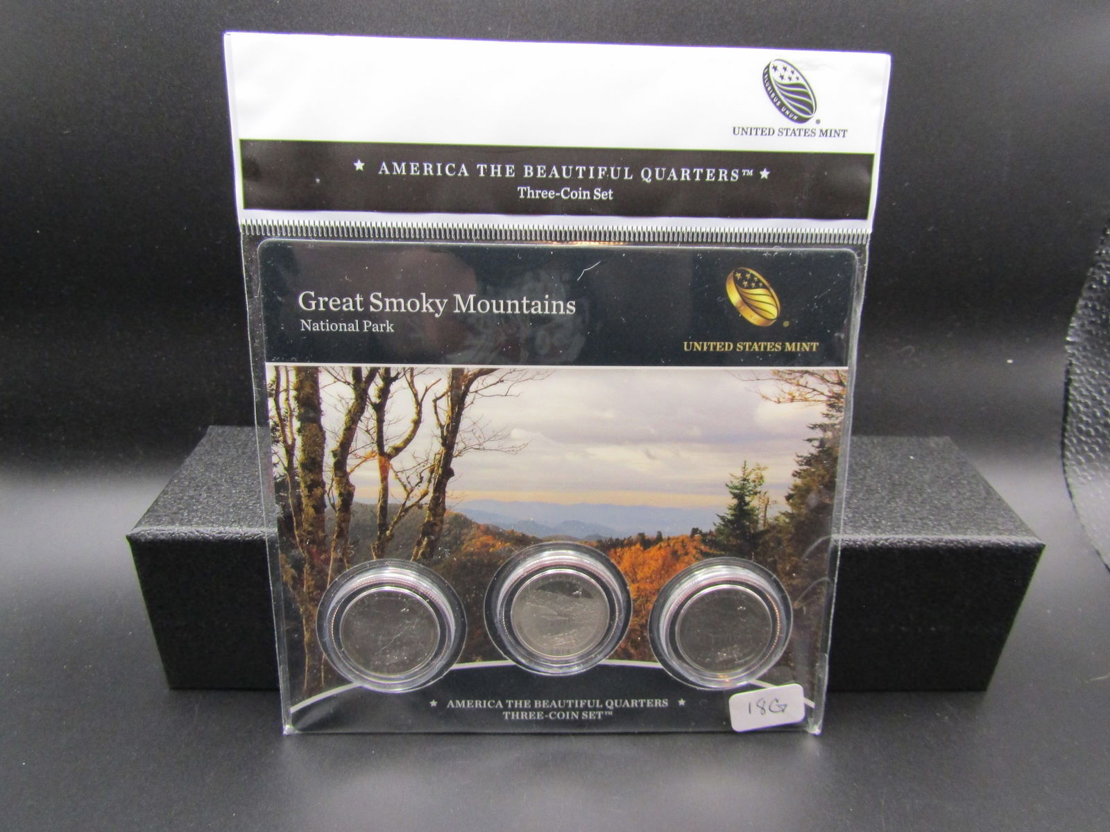 2014 Great Smokey Mountains US Mint America The Beautiful 3 Coin Set. UNC P and D, Proof S Mint (1 of 3)