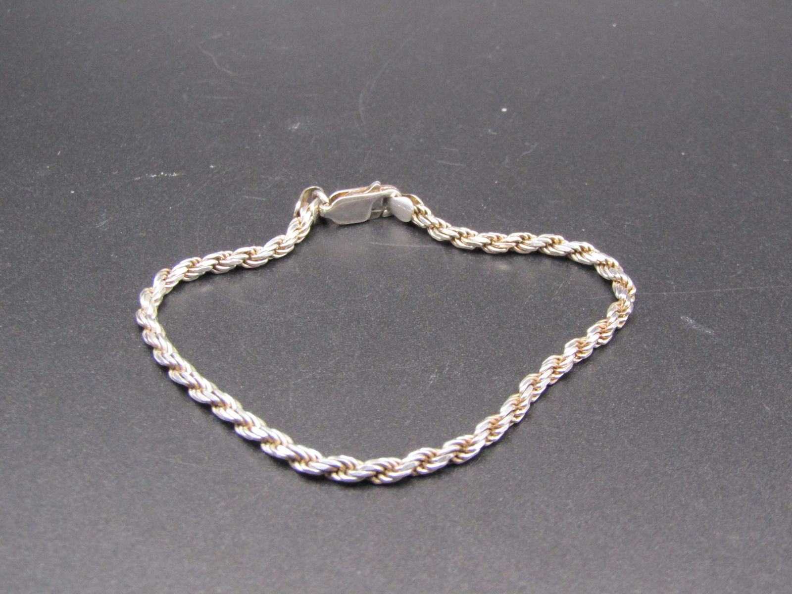 Vintage Sterling Silver Bracelet, Marked Italy (1 of 2)