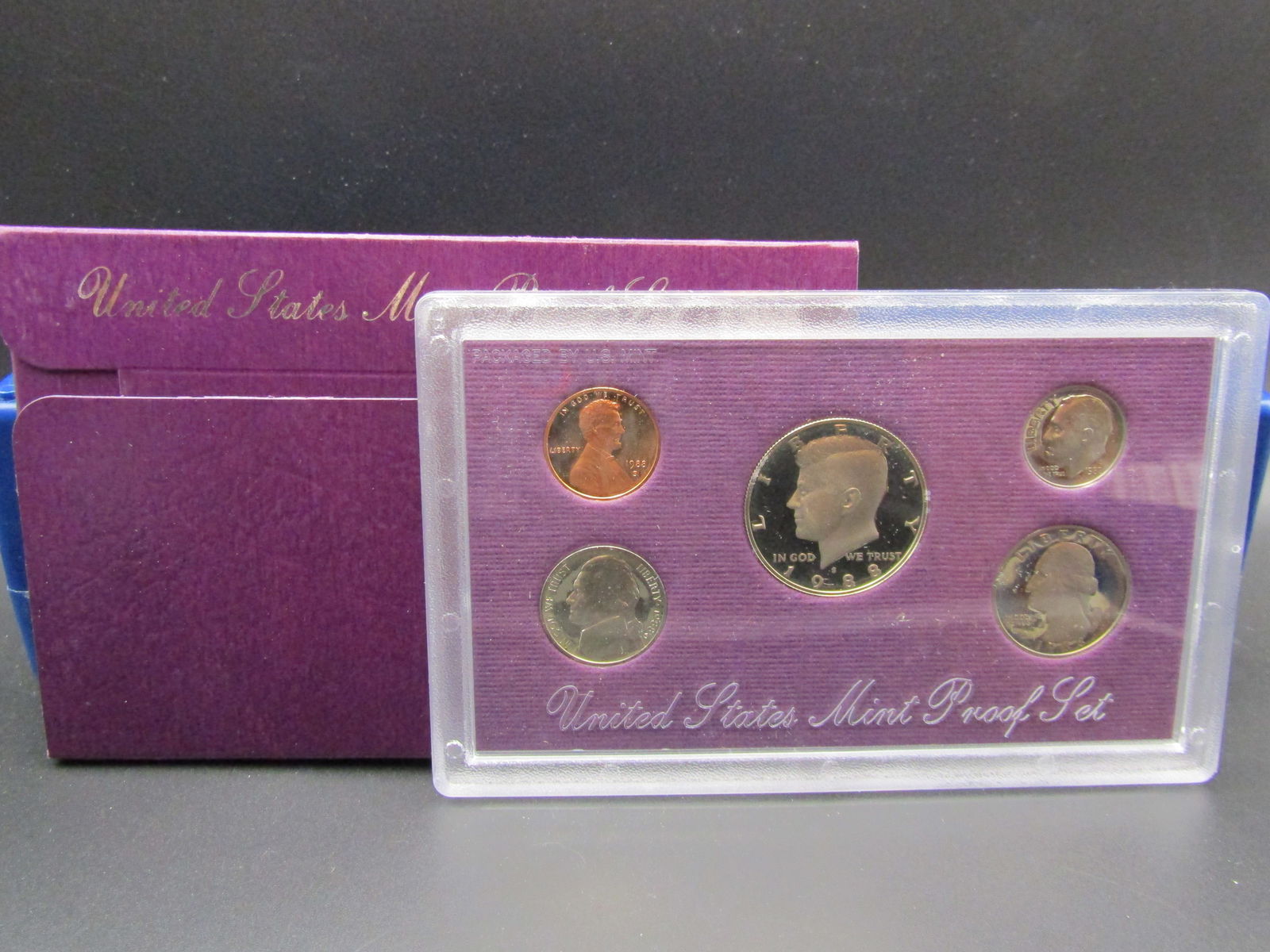 1988 S US Mint Proof Set. OGP (1 of 3)