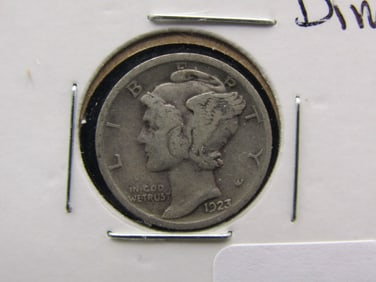 1923 Mercury Dime. 90% Silver, Earlier Date