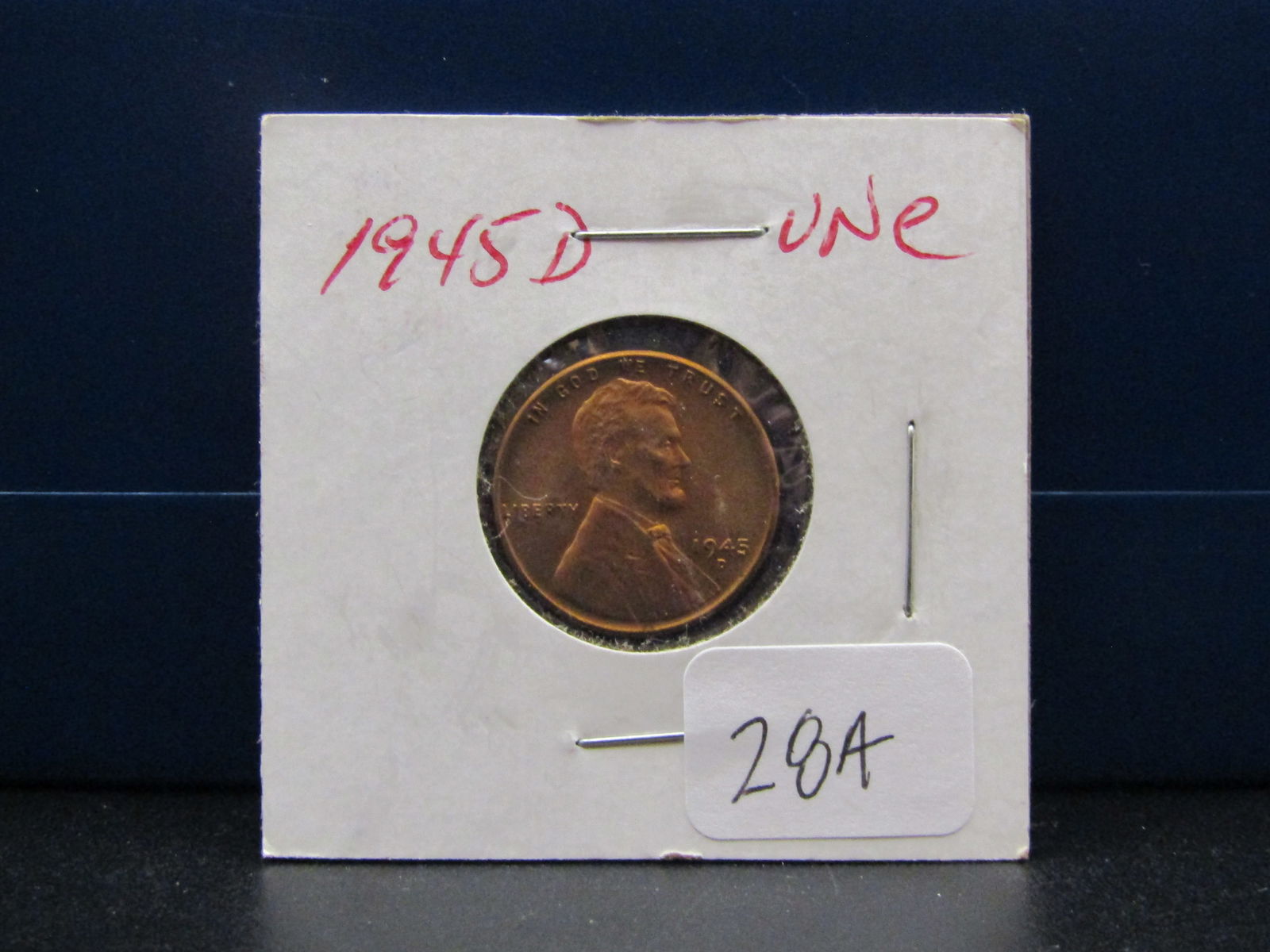 1945-D GEM BU RED Lincoln Wheat Cent. WWII Era: 1945-D GEM BU RED Lincoln Wheat Cent. WWII Era