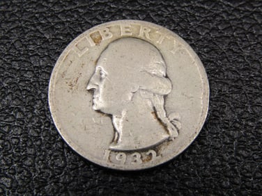 KEY DATE 1932-S Washington Quarter, LOW Mintage, tough
