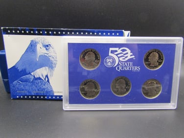 2006 S Us Mint 50 State Quarter Proof Set, OGP