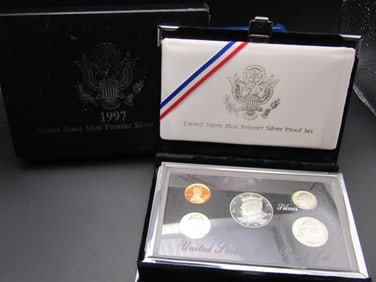 1997-S US Mint 90% Silver Proof Set. OGP/COA