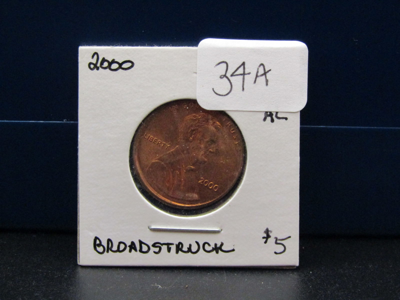 ERROR 2000 Broadstruck Lincln Cent (1 of 2)