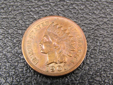 1901 Indian Head Cent, HIGH GRADE - Big Look!