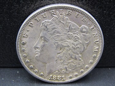 1881-S Morgan Silver Dollar