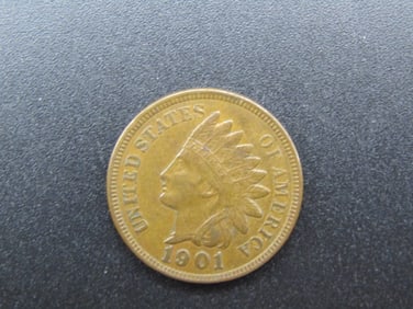 1901 HIGH GRADE Indian Head Cent