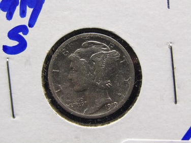 1919-S Mercury Dime, TOUGH DATE