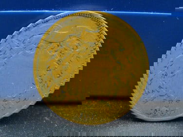 1867 US 2 Cent Copper Piece. Nice Type Coin