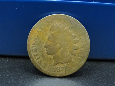 1878 Indian Head Cent, Semi Key