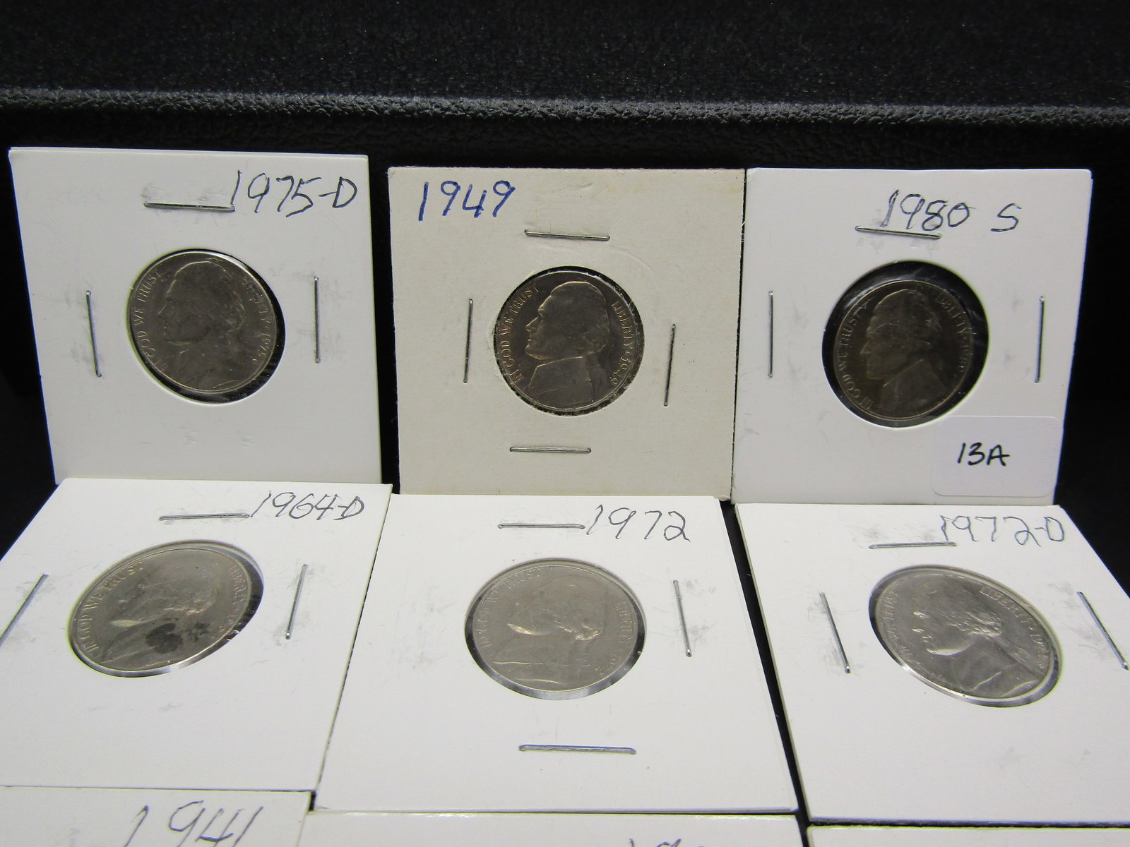 10- 1940's, 60's, 70's, and 80's Jefferson Nickels, Several GEM BU (1 of 4)
