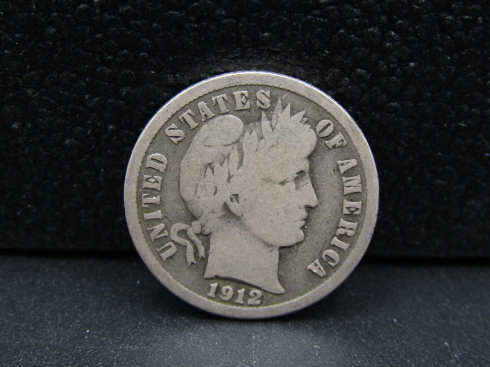 1912-S Barber Dime, 90% Silver (1 of 2)