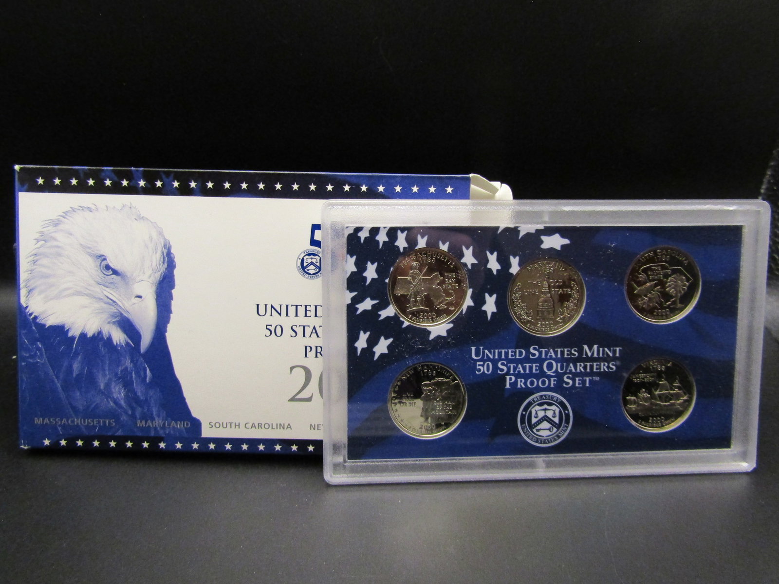 2000-S US Mint 50 State Quarter Proof Set. OGP (1 of 2)