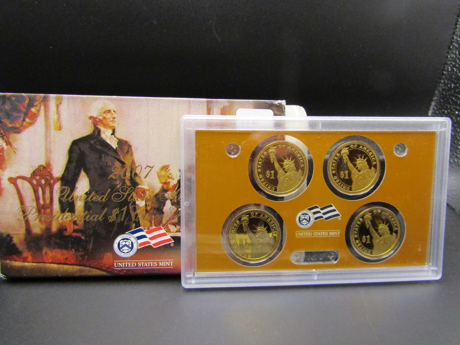 2007-S US Mint Presidential Dollar Proof Set. OGP - 1st Year (1 of 2)