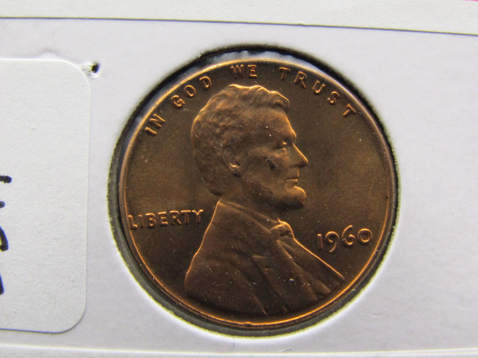 1960 Large Date GEM BU RED Lincoln Cent: 1960 Large Date GEM BU RED Lincoln Cent