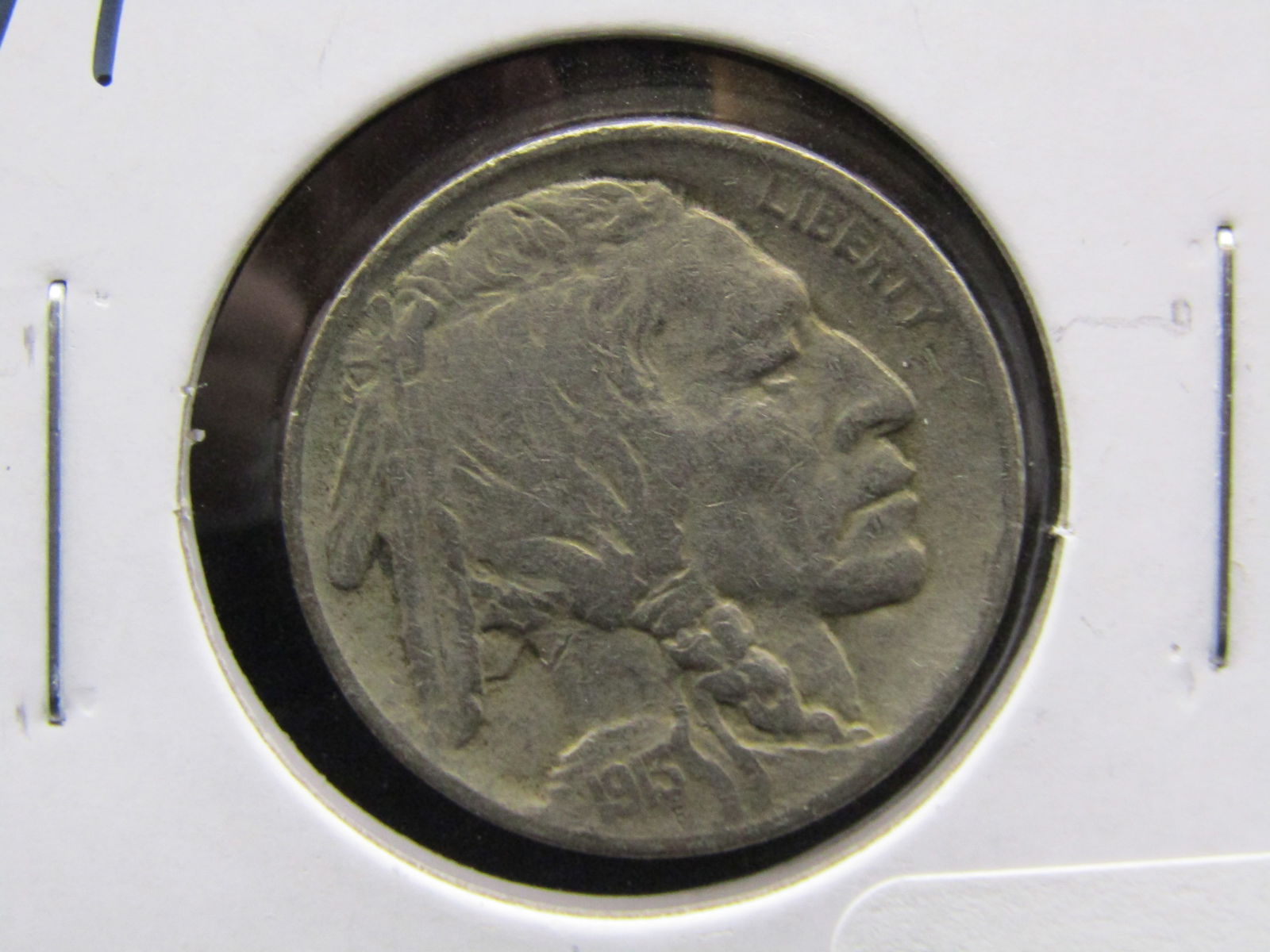1913 Type 1 Buffalo Nickel, Nice Example, Full Bold Date - FIRST Year (1 of 3)