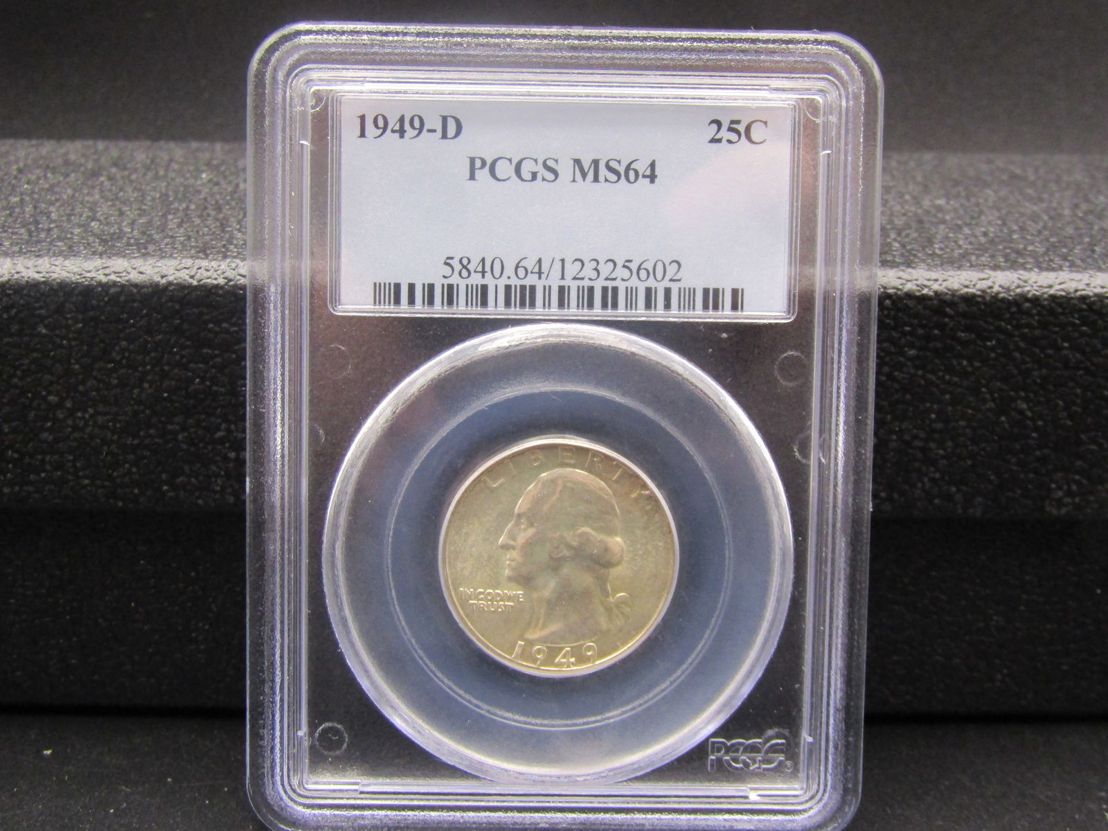 1949-D Washington Quarter 90% Silver - PCGS MS64 (1 of 3)