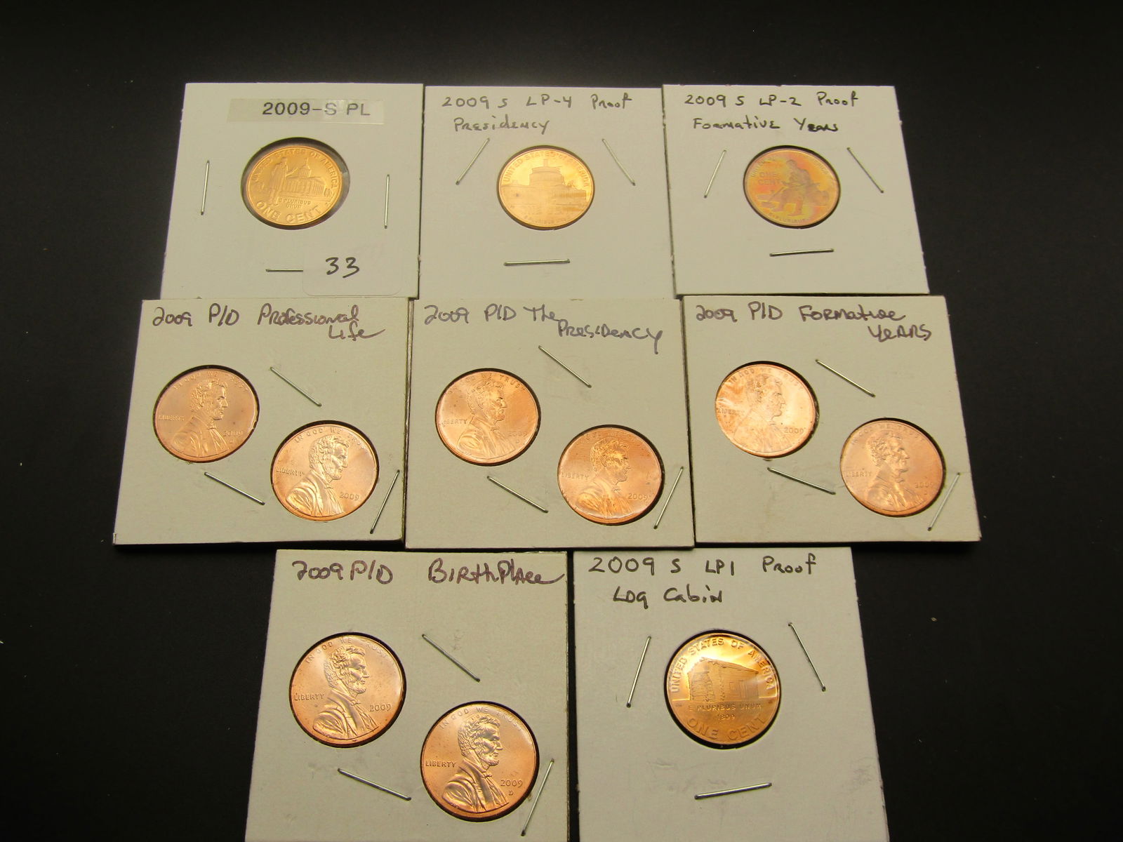 Complete Set of All 2009 Bicentennial Lincoln Cents. 12 Total Coins, Great Set! (1 of 14)