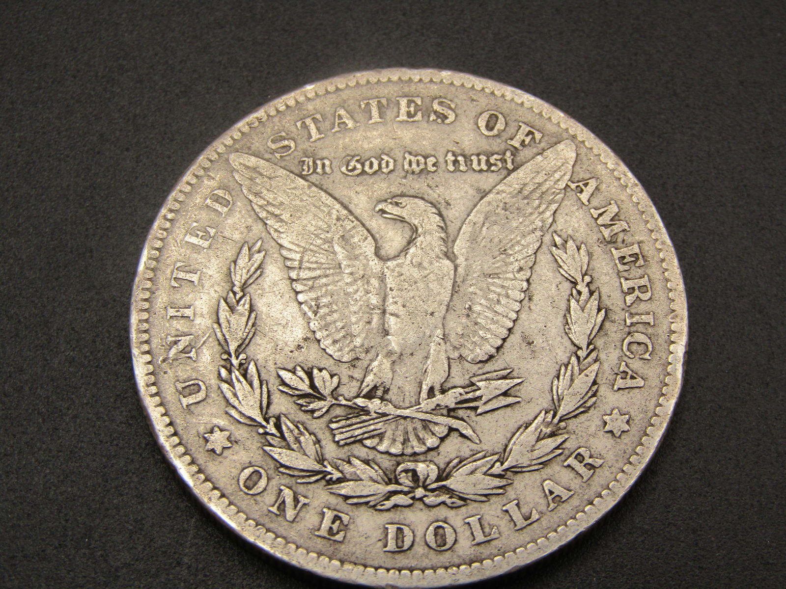 1878 Morgan Silver Dollar. 90% Silver, Nice Details. 1st Year! - 2