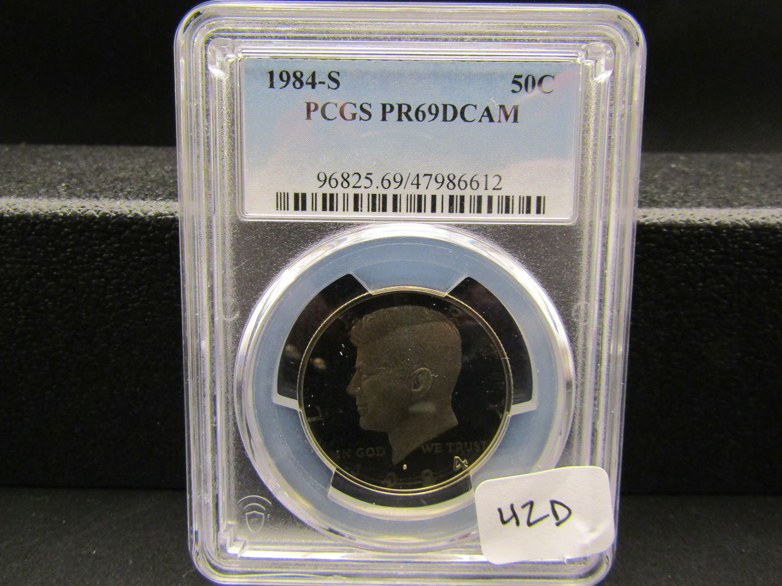 1984-S Kennedy Half Dollar, PCGS PR69DCAM - Near Perfect Grade (1 of 3)