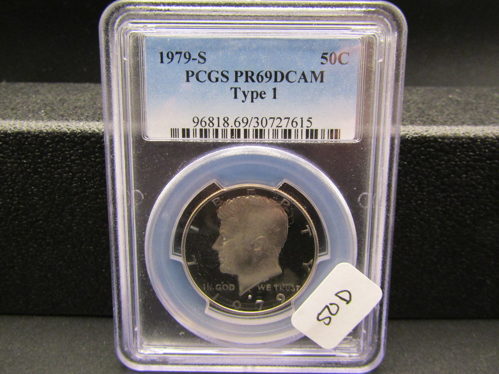 1979-S Kennedy Half Dollar, PCGS PR69DCAM- TYPE 1 (1 of 3)