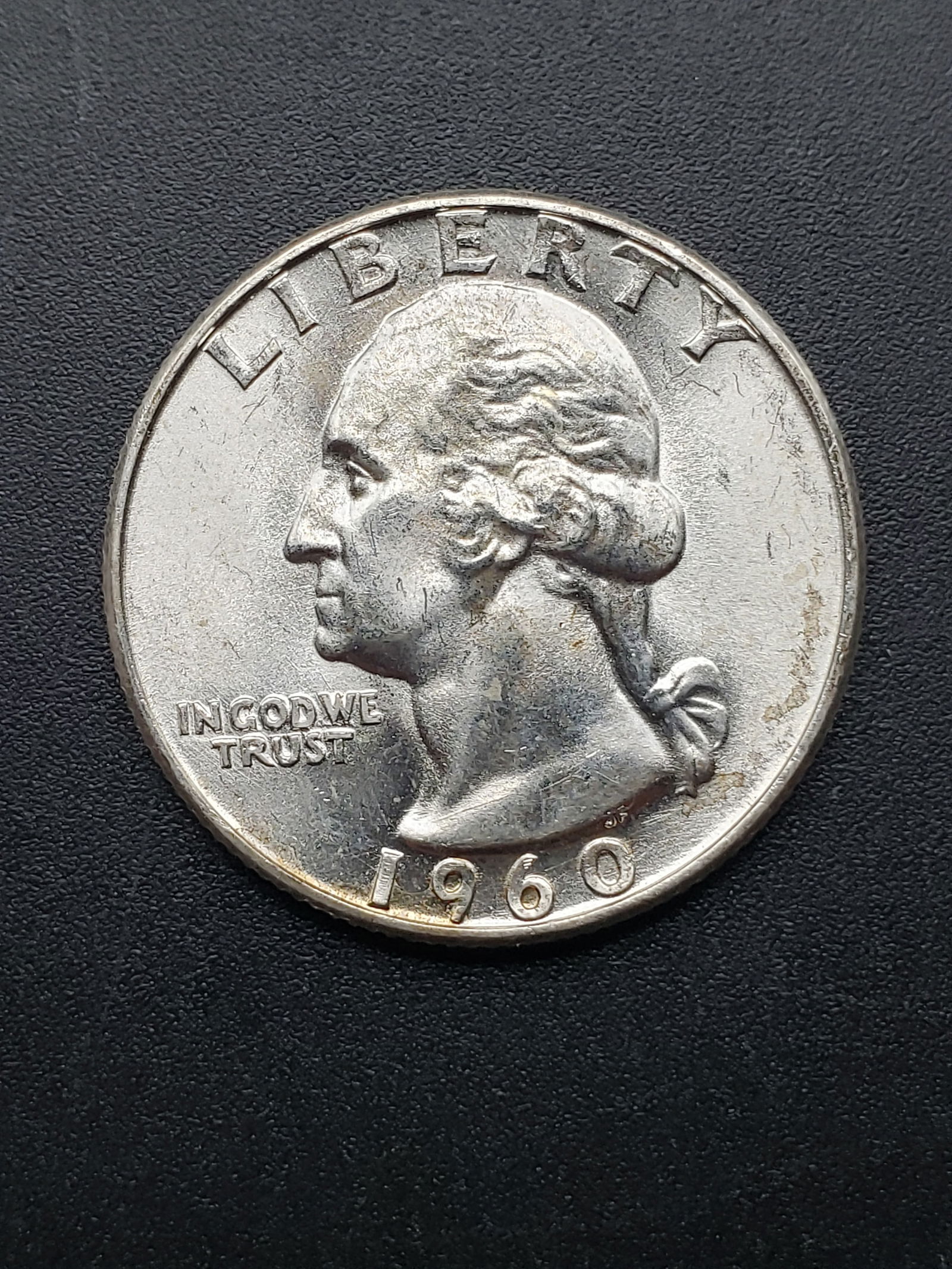 1960-D GEM BU Washington 25c. 90% Silver, Lustrous (1 of 2)