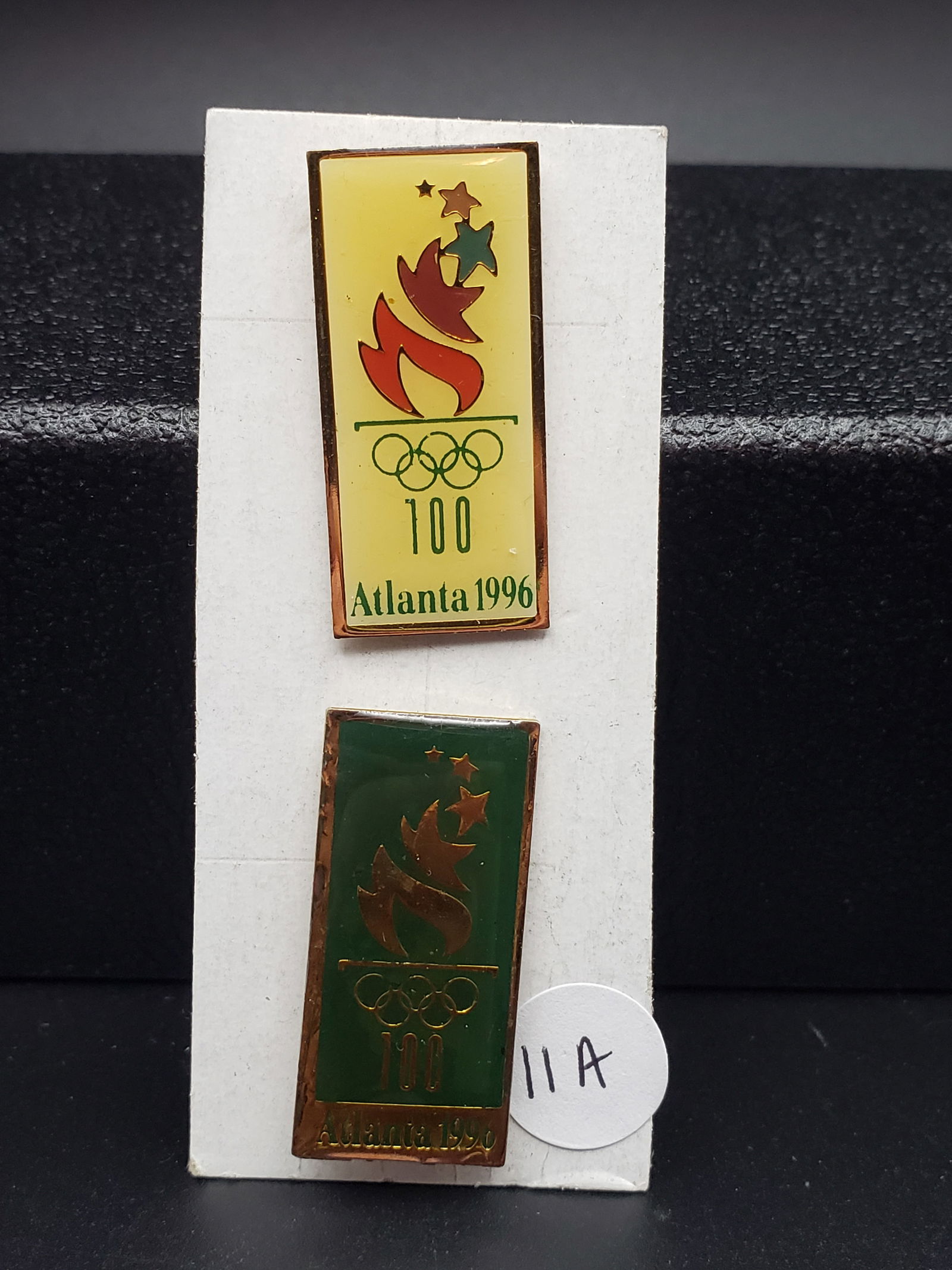 2- 1996 Atlanta Olympics 100th Anniversary Pins (1 of 2)