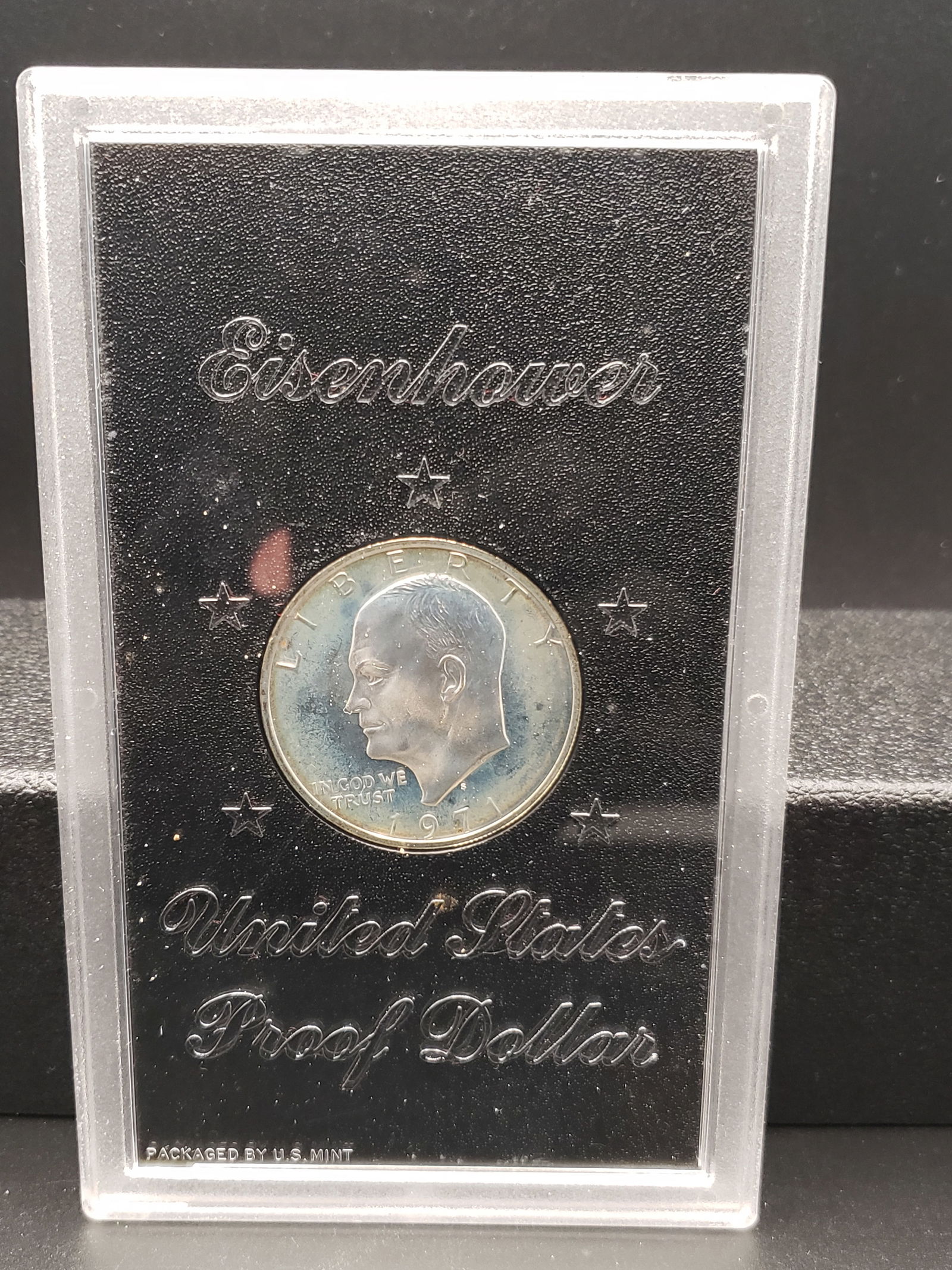 1971-S Proof Silver Ike Dollar. OGP. By US Mint (1 of 4)