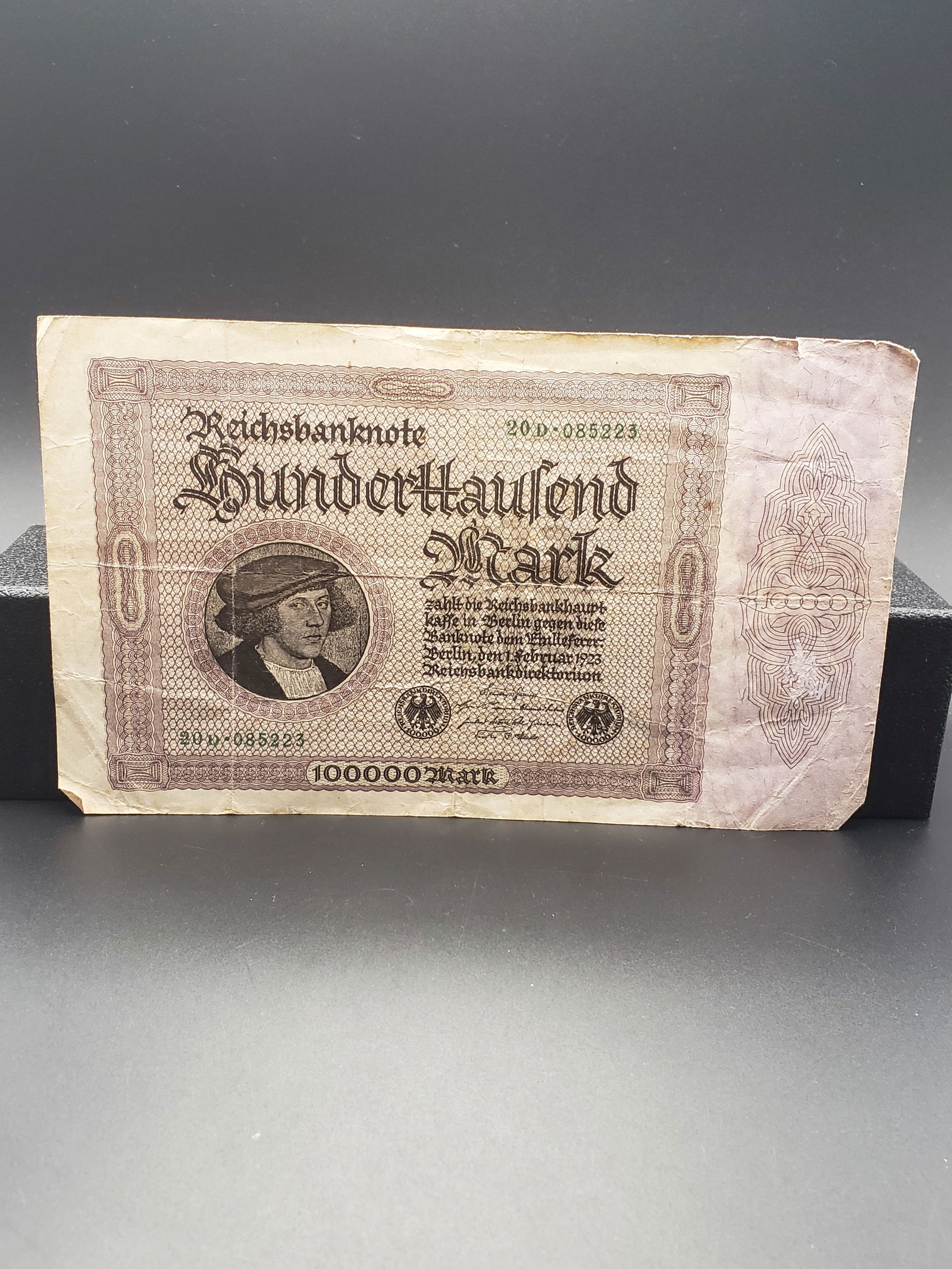 1922 German 50000 Reichs banknote, Tough Post WWI Currency, Issued During Hyper Inflation period (1 of 4)