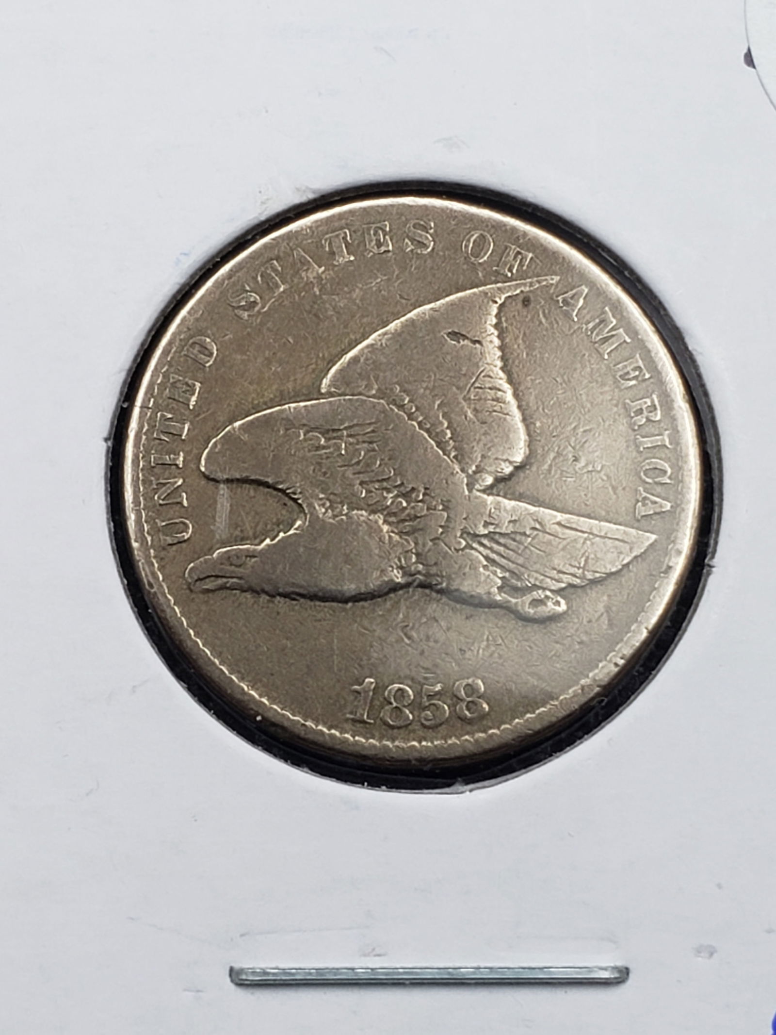 1858 Flying Eagle 1c. Nice Type Coin (1 of 3)