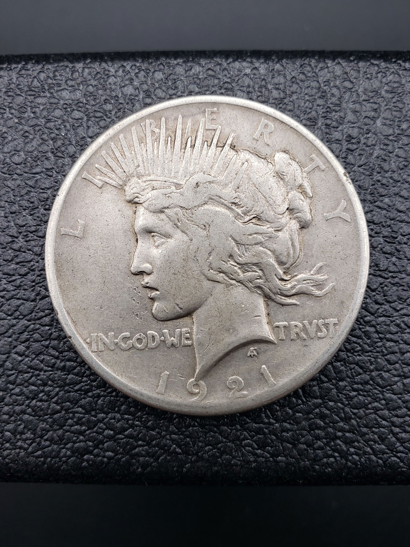 BIG KEY DATE 1921 Peace Silver Dollar, High Relief, LOW MINTAGE (1 of 2)