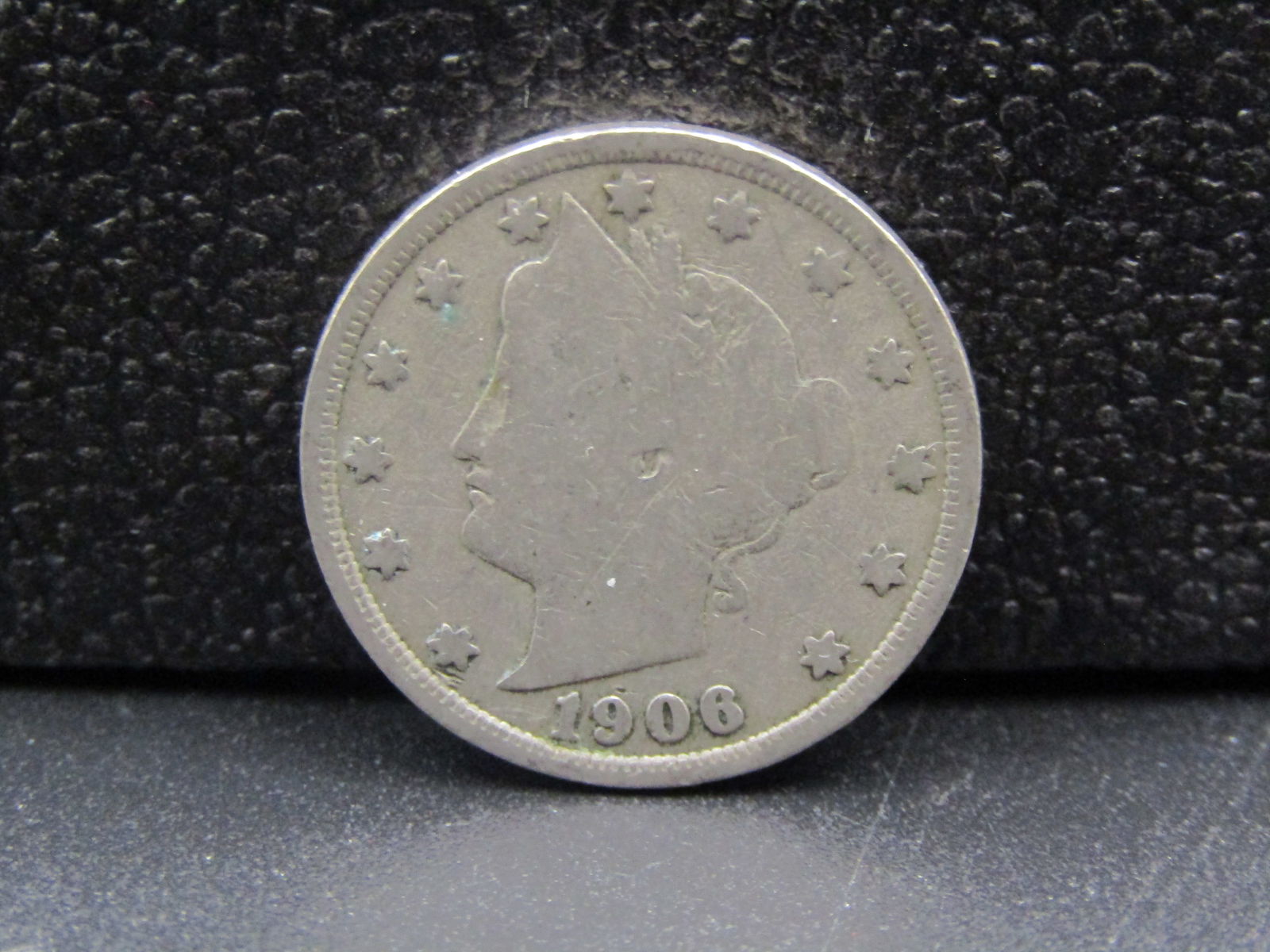 1906 (Nice Grade) V Nickel, 120 Years Old (1 of 2)