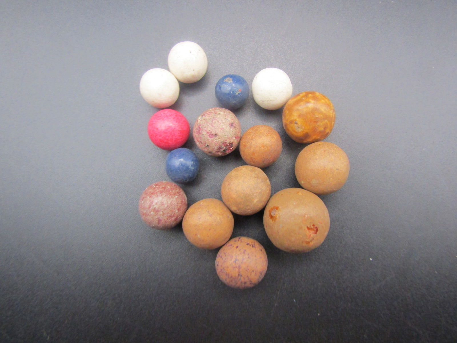 15 Civil War Era Marbles (1860's) (1 of 2)