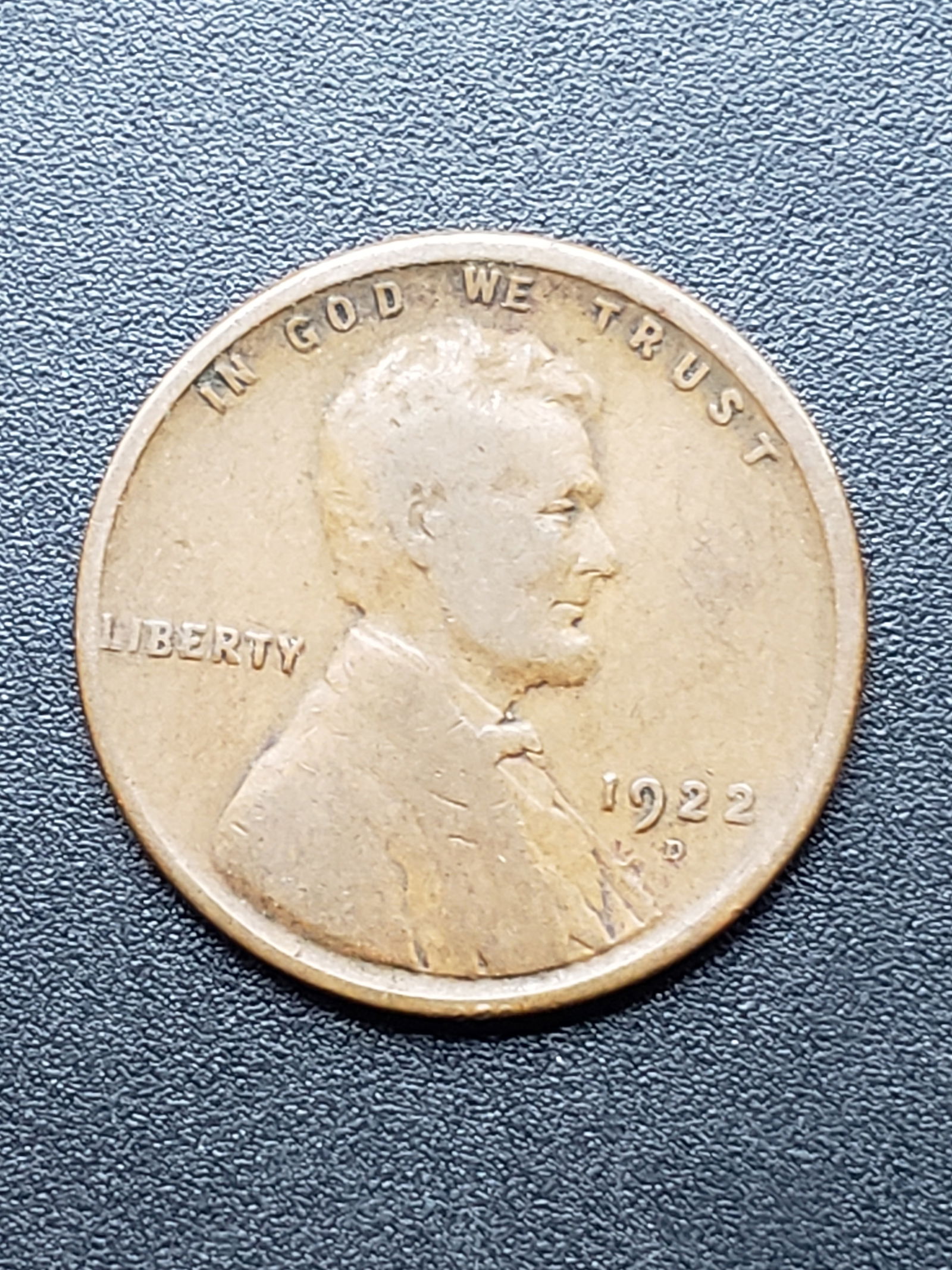 1922-D SEMI KEY Lincoln Wheat Cent (1 of 2)