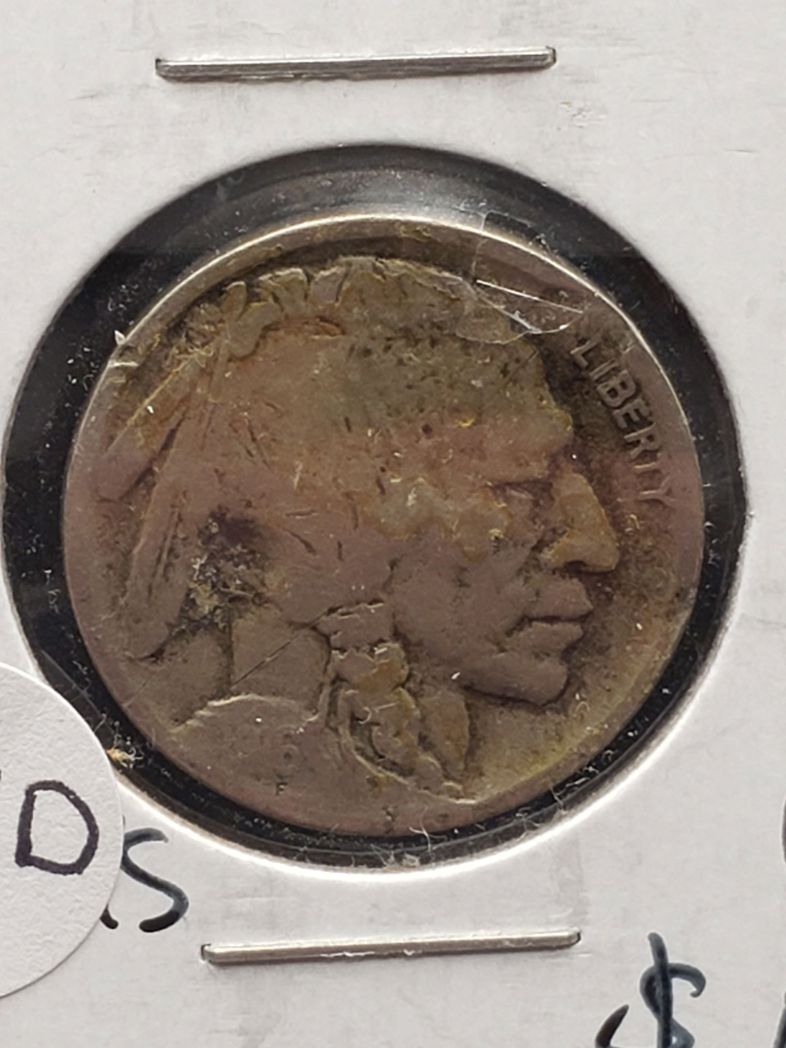 1916-D SEMI KEY Buffalo Nickel, Low Mintage (1 of 3)